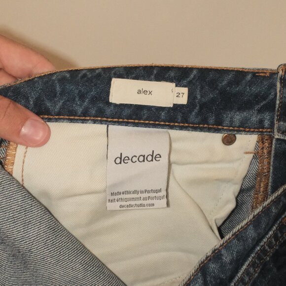 Decade Jeans - Alex - Size 27 - Medium Blue Denim - Picture 2 of 4